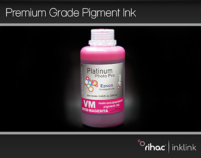 Premium Vivid Magenta 250ml Photo Pro Ink for 3880