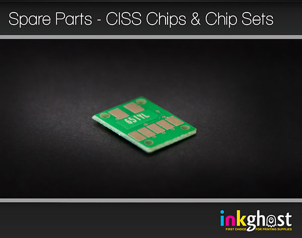 Canon 650/651 CLI-651BK Chip Black