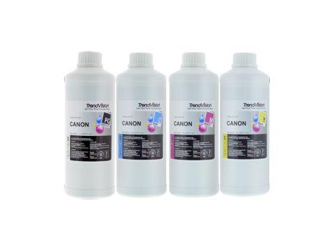 Basic Quality Ink Set - 4 x 1 Litre: PG-40 Pigment Black & CL-41 Dye Inks