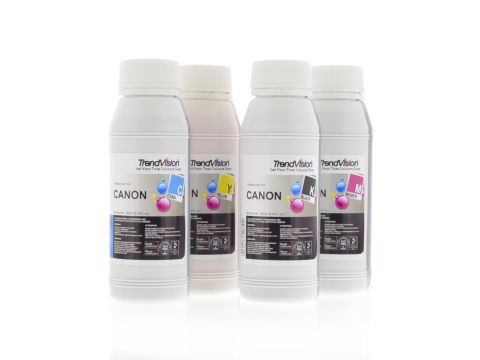 Basic Quality Ink Set - 4 x 250ml: PG-40 Pigment Black & CL-41 Dye Inks