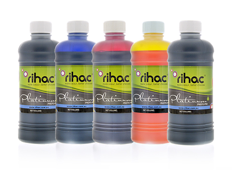 Premium Quality Dye Ink Set - 5 x 500ml 670/671 Series