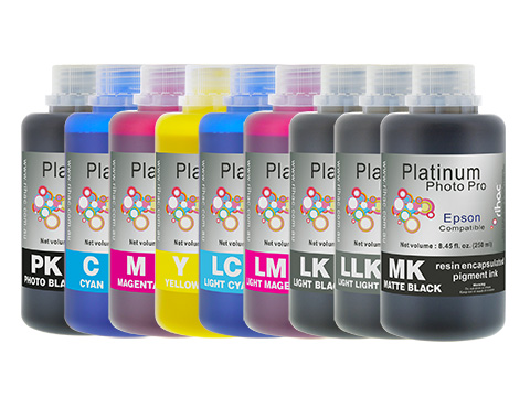 Premium 3800 Set 9 x 250ml Photo Pro Ink