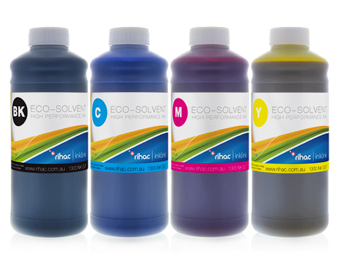 High Performance Eco-Solvent Ink Set 4 x 1 Litre