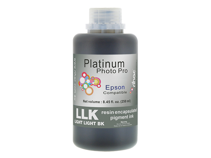 Premium Light Light Black 250ml Photo Pro Ink for 3800