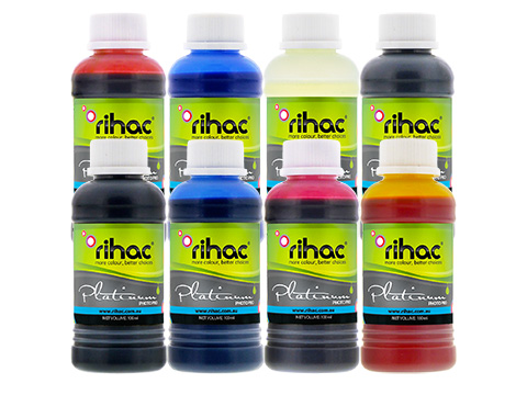 Premium Quality Dye Ink Set - 8 x 100ml T0540-T0549 R800 & R1800